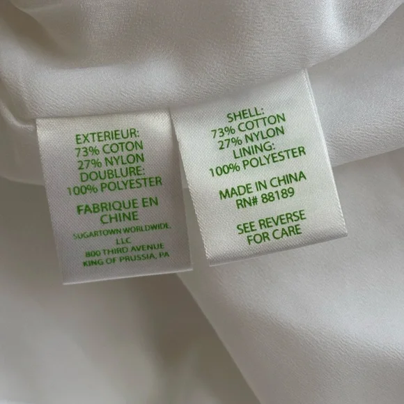 Lilly Pulitzer Meryl Dress Resort White Diamond Lace Size 0 New with Tags - Picture 9 of 16